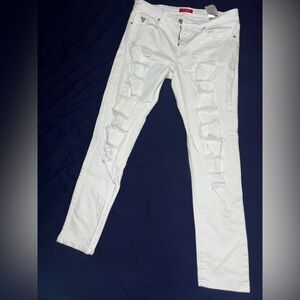 Guess ripped skinny jeans